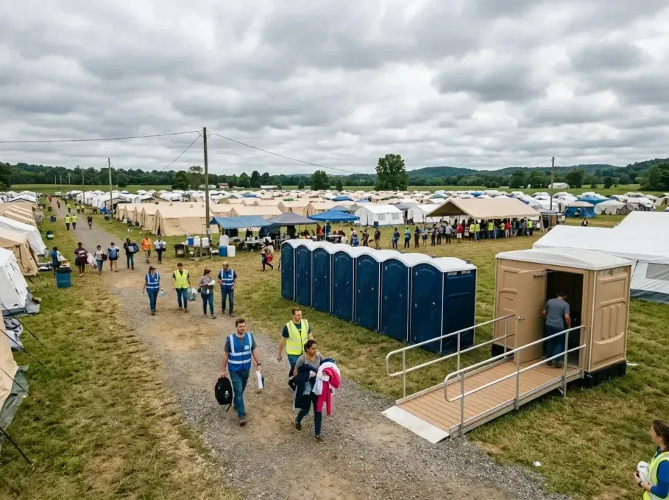 disaster-relief-camp-restrooms-010 — frequently asked questions, Dumpster & Portable Bathrooms Rental in Boardman, OR